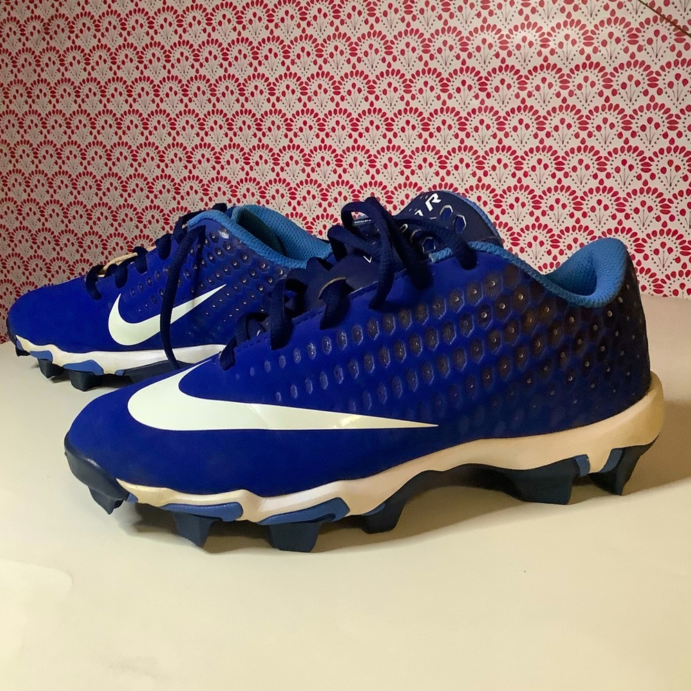 Blue Nike Fastflex Vapor Size 6Youth Baseball Cleats